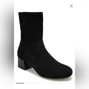 Kenneth Cole Reaction Women's Road Stretch Block Heel Booties